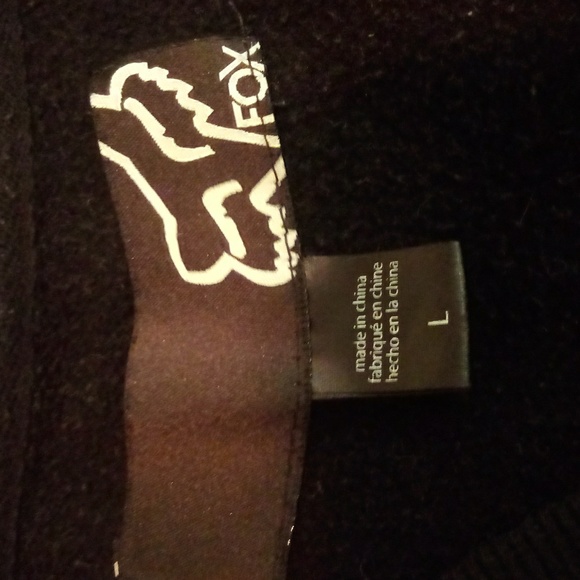 Fox Riders Co Black Pullover - Picture 3 of 4